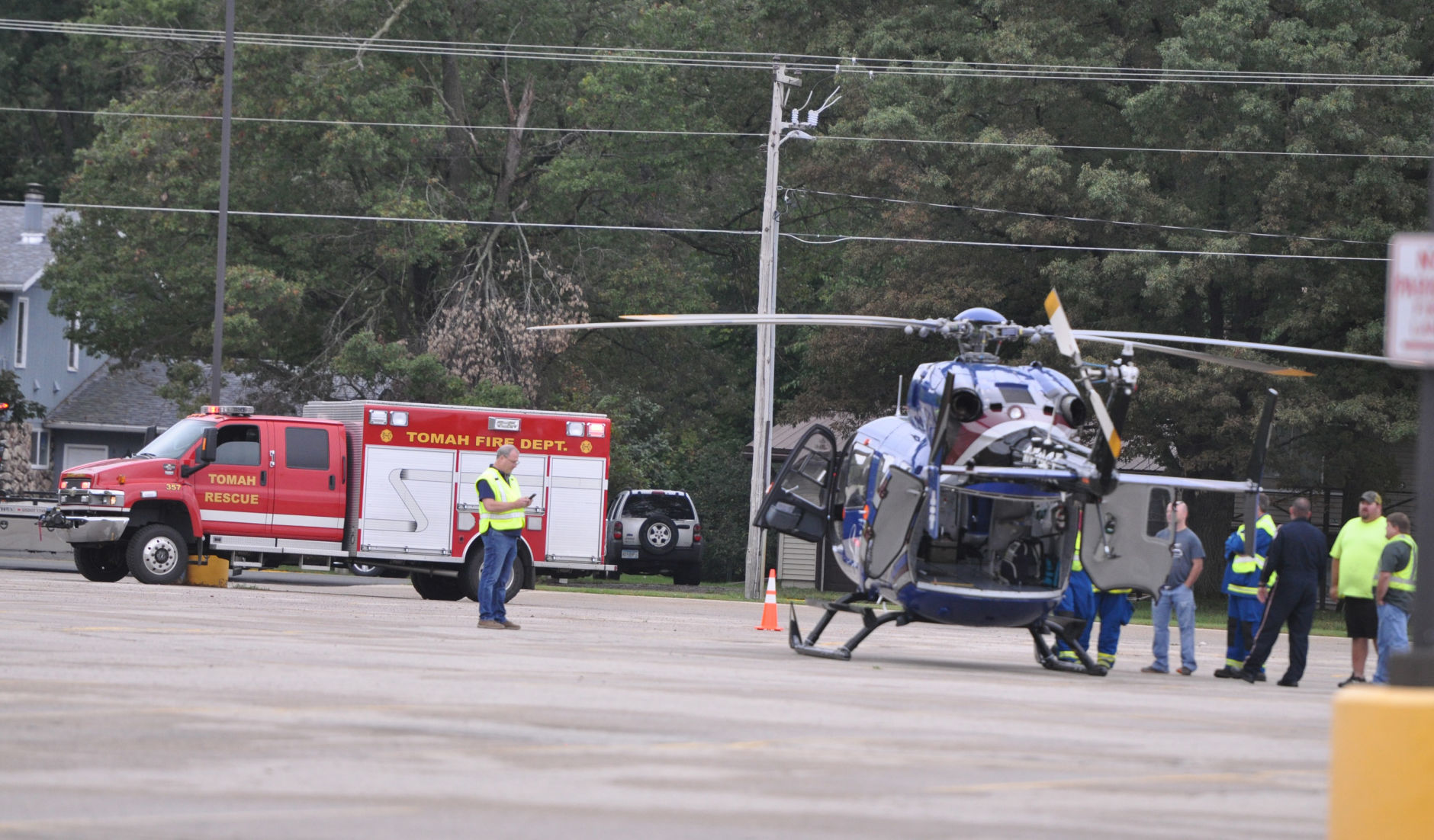 Staging area